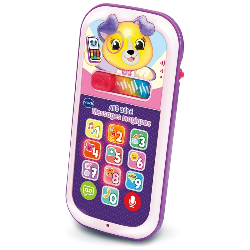 VTech - Baby Allo Bébé Messages Magiques - Rose