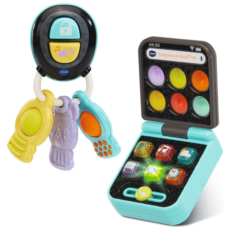 VTech - Coffret Téléphone et Clés Magi'Pop
