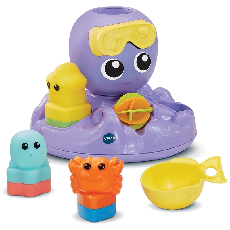 VTech - Julie Ma Pieuvre Toupie de Bain