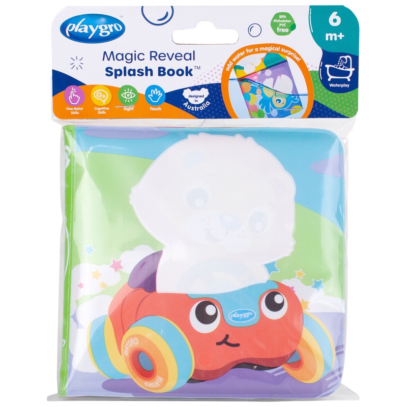 Playgro - Livre de Bain Magique