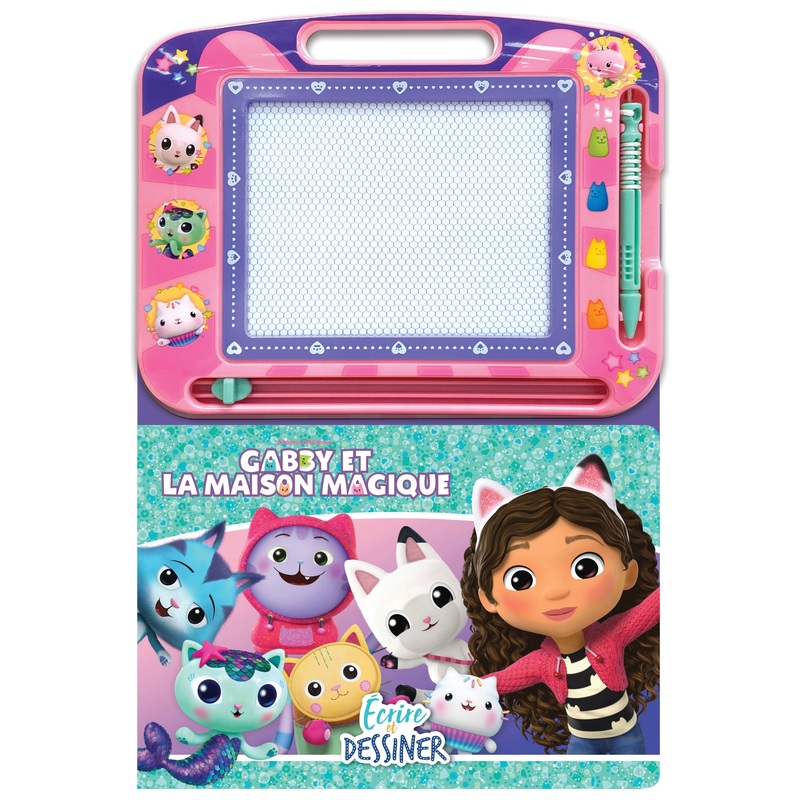 Gabby et la Maison Magique - Écrire Et Dessiner Livre Ardoise