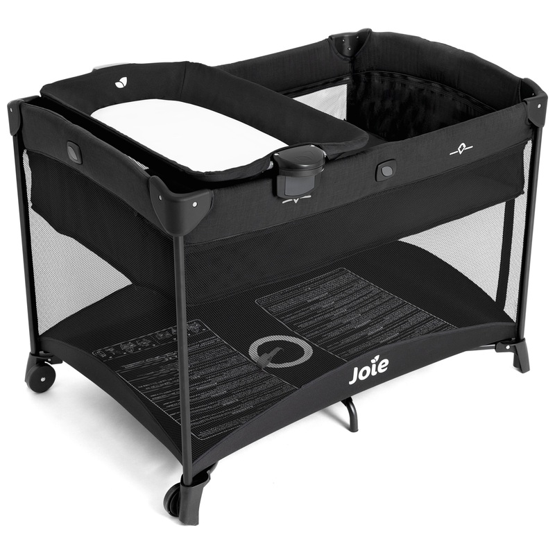 Joie Commuter Changing Travel Cot Shale Smyths Toys UK