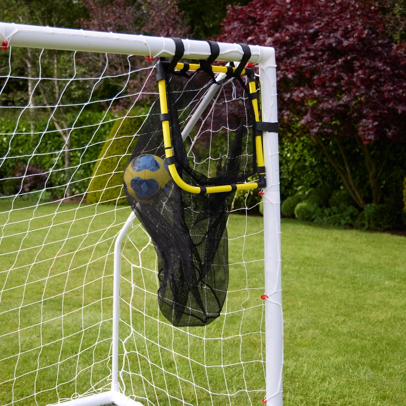 Close up of Arena Sports goal target clip