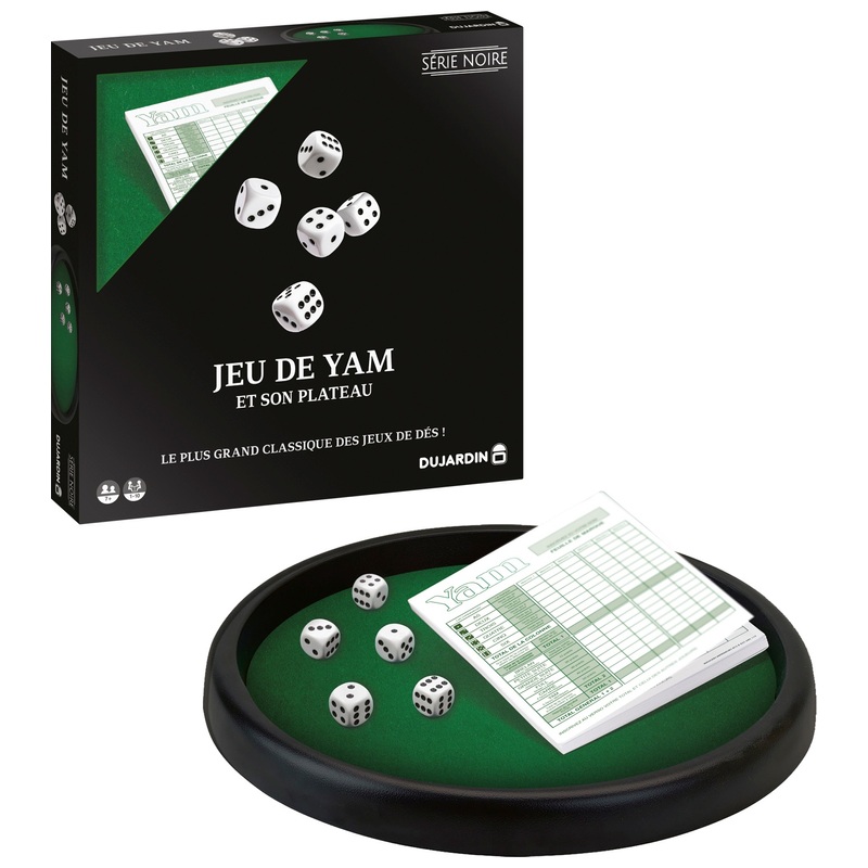 Jeu de Yam et son plateau - Série Noire
