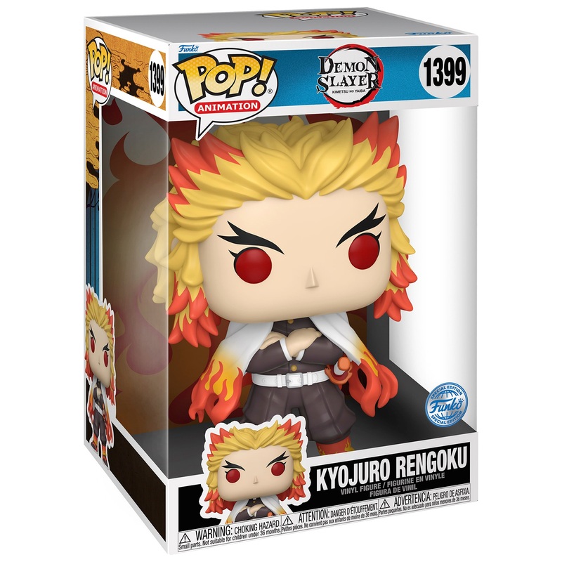 Funko POP! Figurine Jumbo 1399 Demon Slayer Kyojuro Rengoku 25 cm