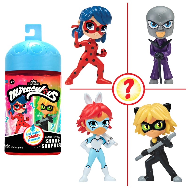 Miraculous Figuur Magic Heroez Chibi assorti