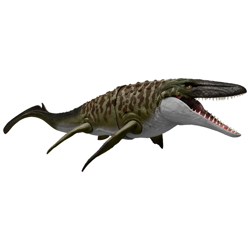 Jurassic World Rebirth Bite 'N Blast Dinosaur Action Figure Mosasaurus