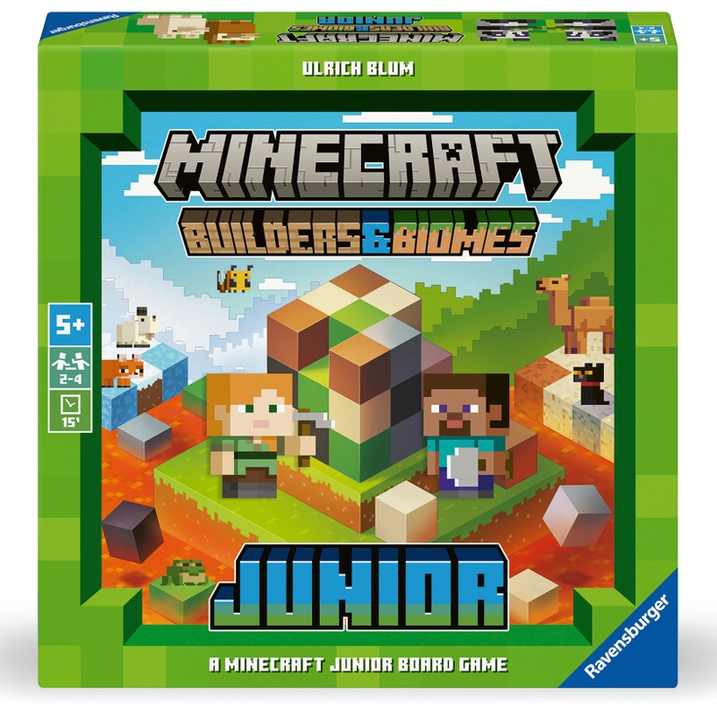 Ravensburger Minecraft Builders & Biomes Junior Board Game