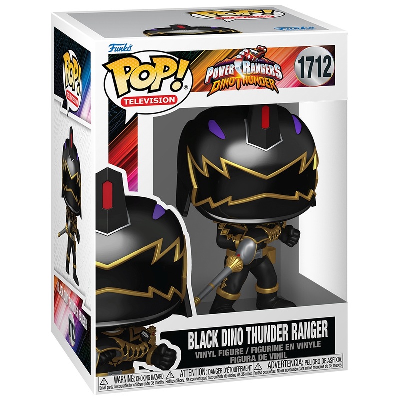 Funko POP! Figurine 1712 Power Rangers Dino Thunder Black Dino Thunder Ranger