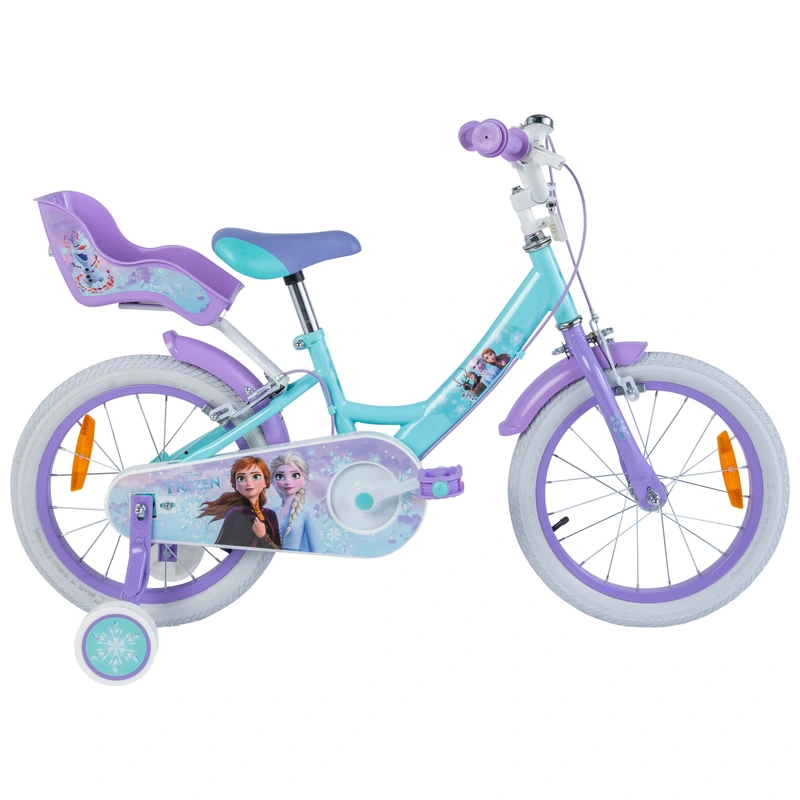 16 inch Disney Frozen bike blue design UK
