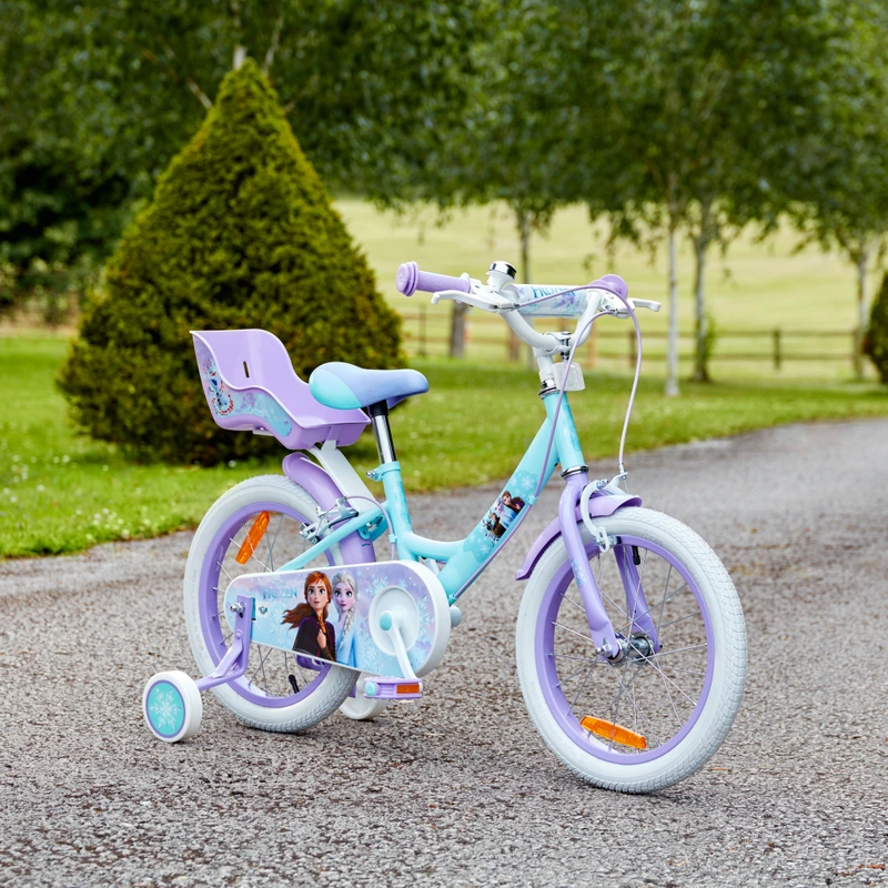 Disney Frozen bike handlebars and bell detail UK