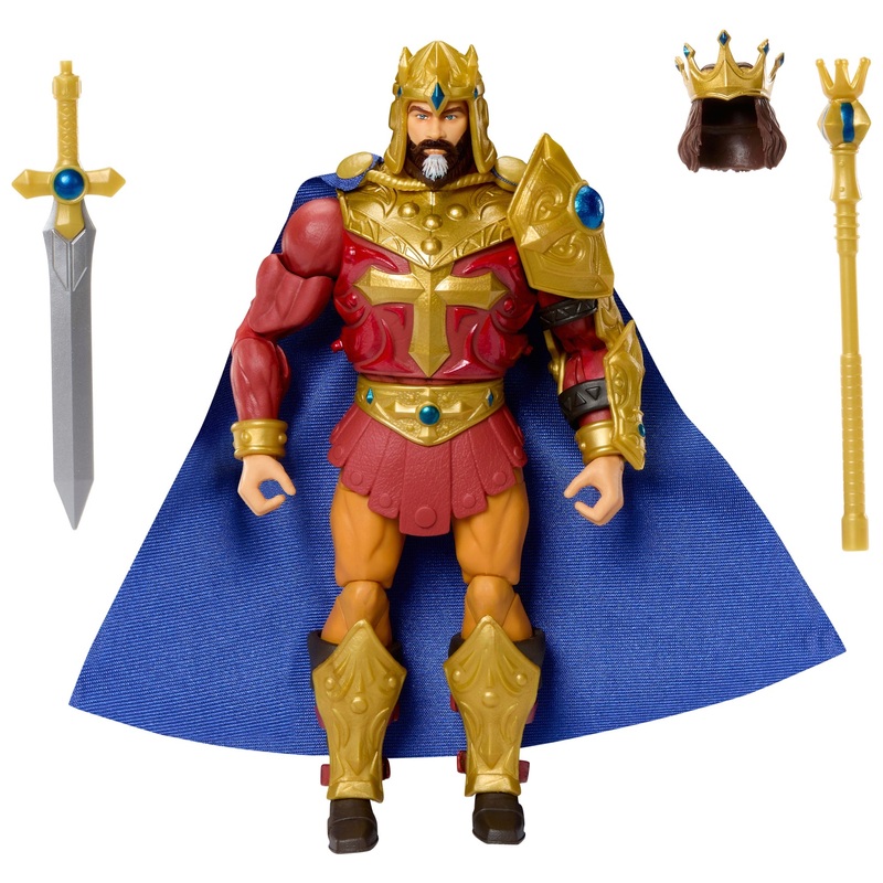 Masters of the Universe Masterverse Nieuw Eternia Actiefiguur Koning Randor 18 cm