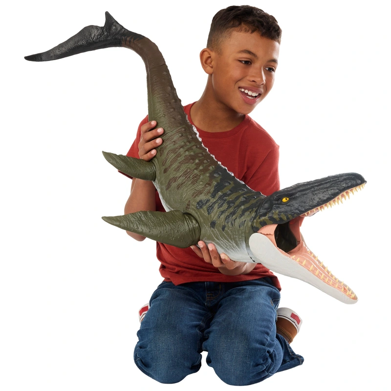 Jurassic World Rebirth Super Colossal Dinosaur Action Figure Mosasaurus Jurassic World Rebirth Super Colossal Dinosaur Action Figure Mosasaurus