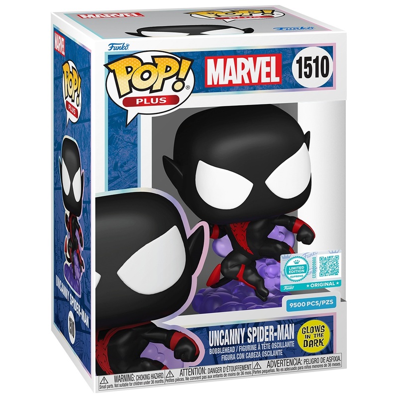 Funko POP! Bobble-Head Figuur 1510 Marvel Uncanny Spider-Man Glow in the Dark
