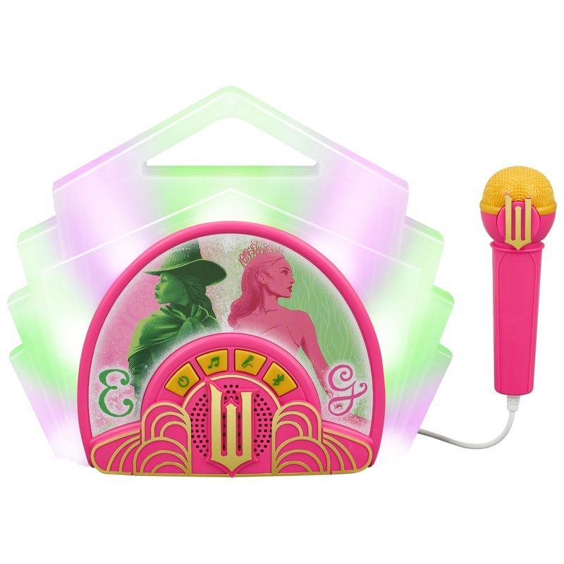 Wicked Sing-Along Bluetooth Boombox with Microphone
