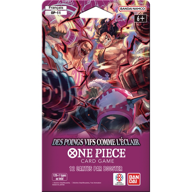 Double Pack Set OP-11 Des Poings Vifs comme l'Éclair - One Piece FR Double Pack Set OP-11 Des Poings Vifs comme l'Éclair - One Piece FR