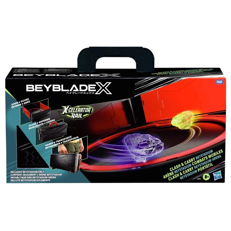 Beyblade X Playset Clash and Carry Beystadium action figures product image