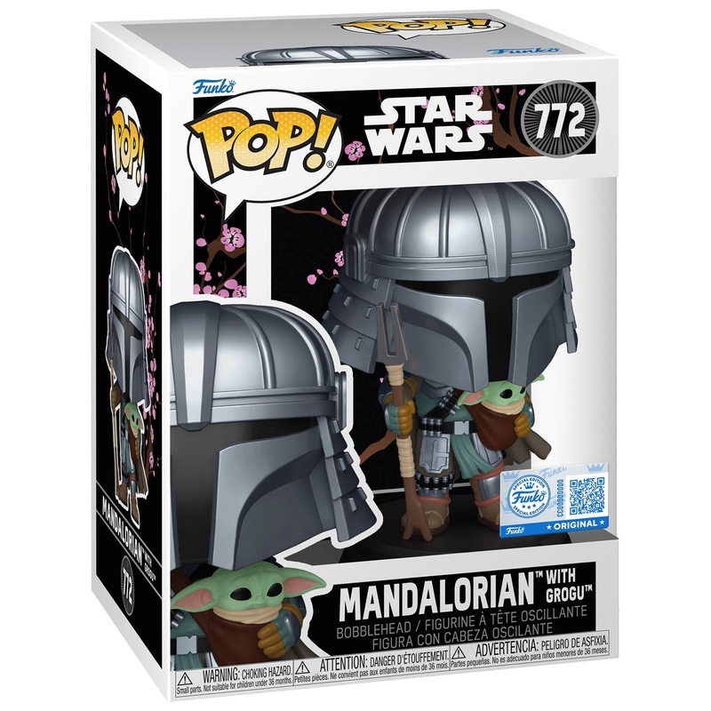 Funko POP! 772: Star Wars Mandalorian with Grogu