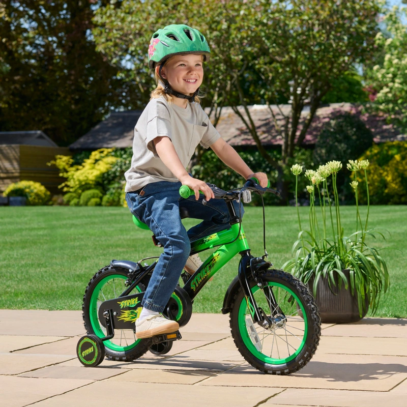 14 Inch Strike Bike Green frame colour