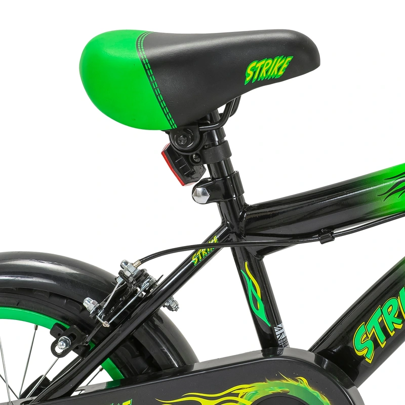 14 Inch Strike Bike Green kids cycling