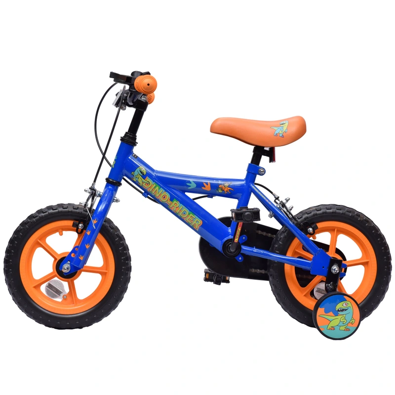 Child's Foot on Dinosaur Bike Pedal UK