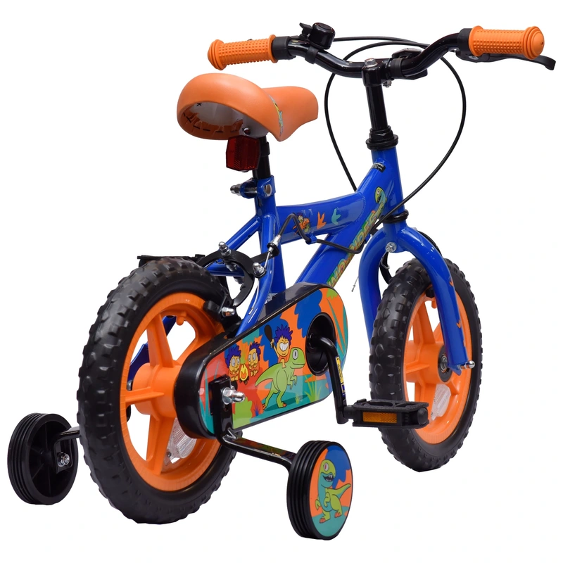 12 Inch Dinosaur Bike Rear Wheel Detail UK