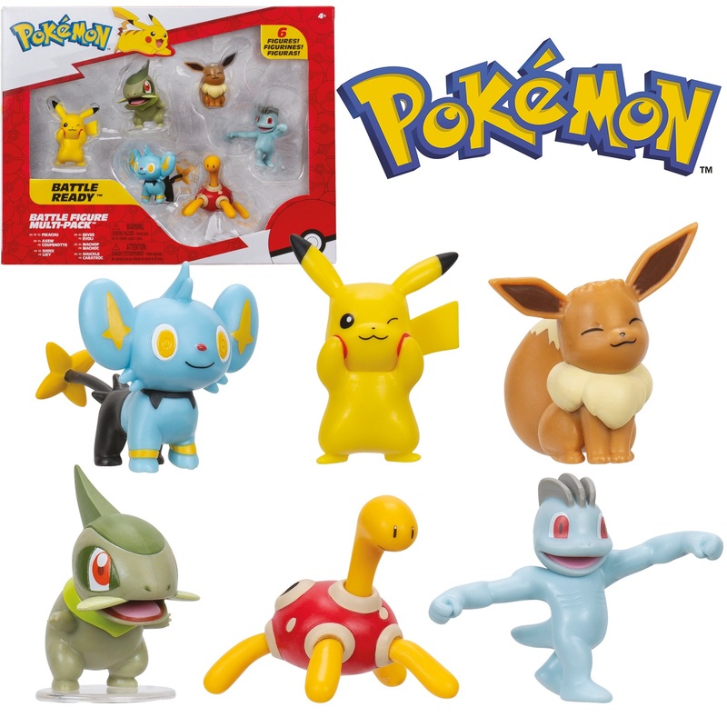 Pokémon - Coffret 6 Figurines 5 cm
