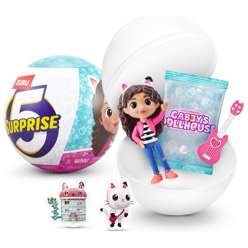 5 Surprise Ballen Gabby's Poppenhuis Serie 1 assorti