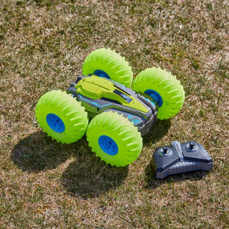 Voiture Télécommandée Tumbling Stunt Car - Vert