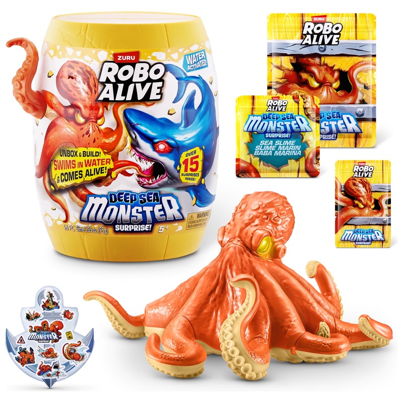Robo Alive Diepzee Monster Surprise Octopus