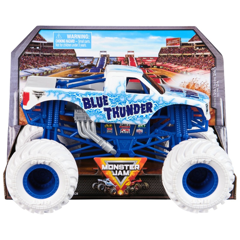 Monster Jam Monster Truck Blue Thunder 1:24