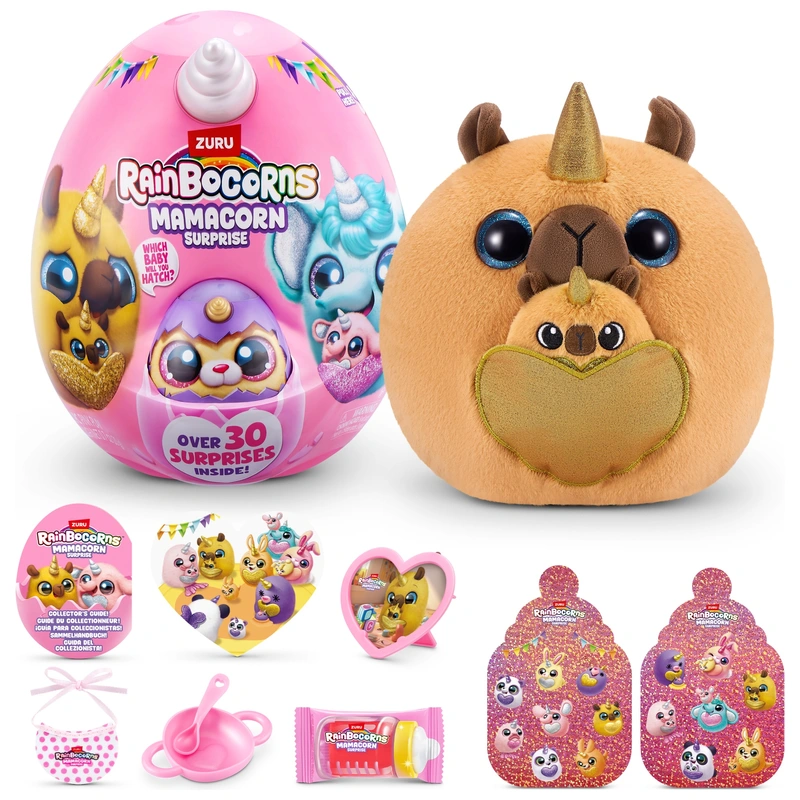 Rainbocorns Mamacorn Surprise Capybara plush toy UK