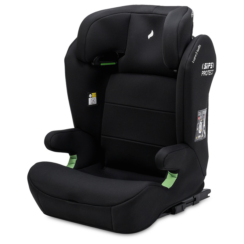 Osann Autostoel Lupo 2 R129 i-Size 76-150 cm Meegroei Kinderzitje zwart