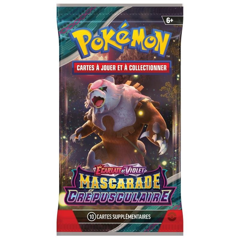Pokémon - Booster EV06 Écarlate et Violet Mascarade Crépusculaire - Modèle Aléatoire