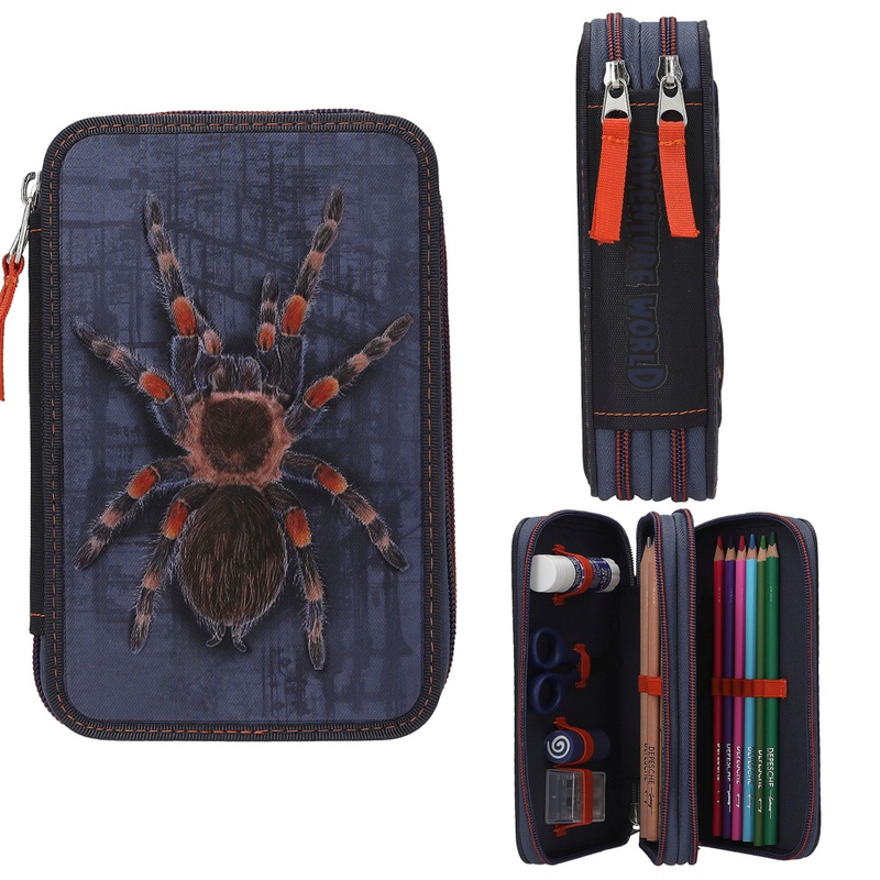Adventure World Etui met 2 Vakken