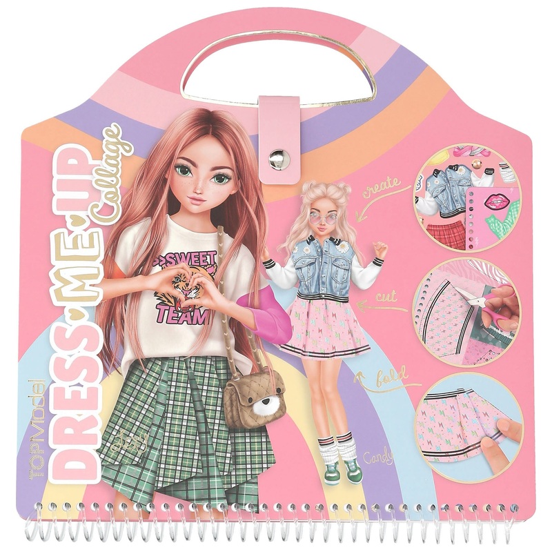 TOPModel Dress Me Up Collage Boek