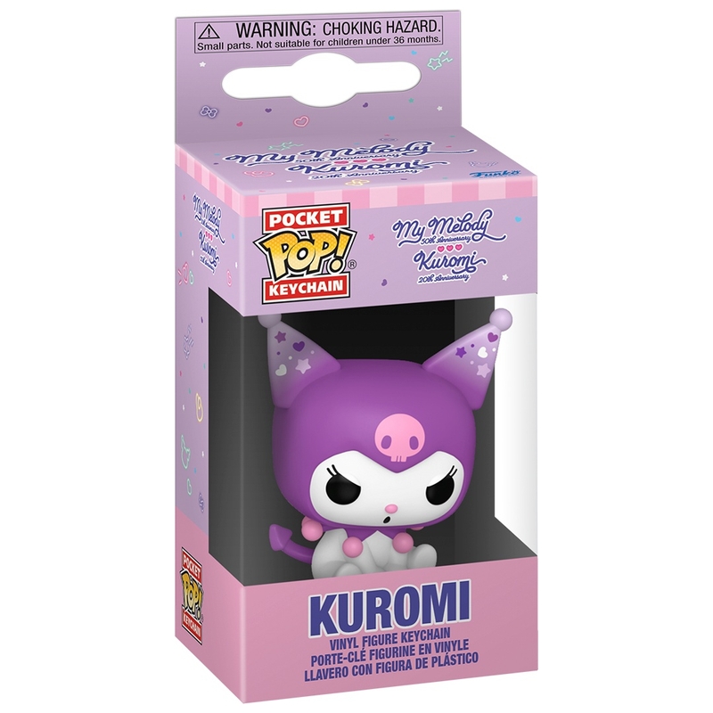 Funko POP! Hello Kitty Porte-Clés Kuromi - Violet