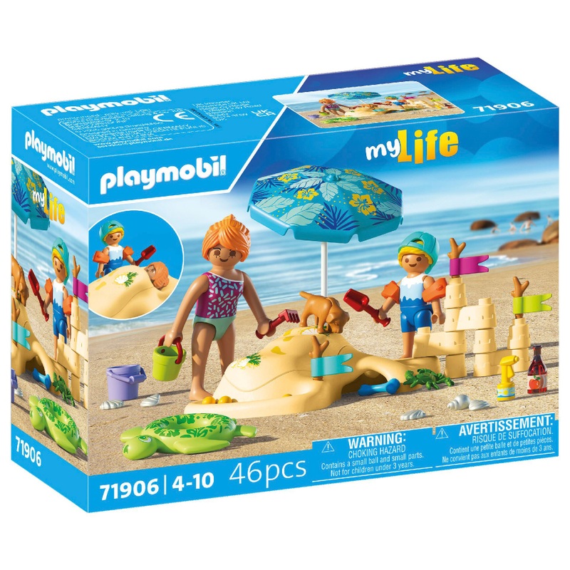 PLAYMOBIL my Life 71906 Familieplezier op het Strand