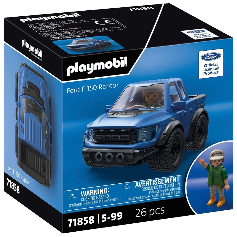 PLAYMOBIL 71858 Ford F-150 Raptor X-Racer űrhajó – fő nézet