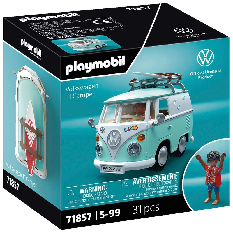 PLAYMOBIL 71857 Volkswagen T1 lakóautó – fő nézet