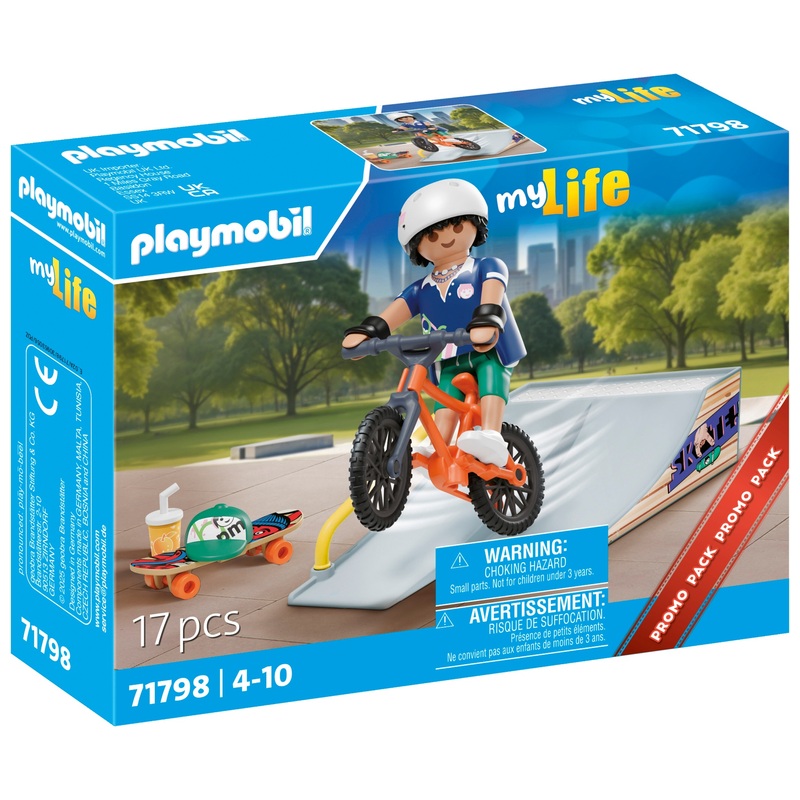 PLAYMOBIL my Life 71798 Skateboard met Helling