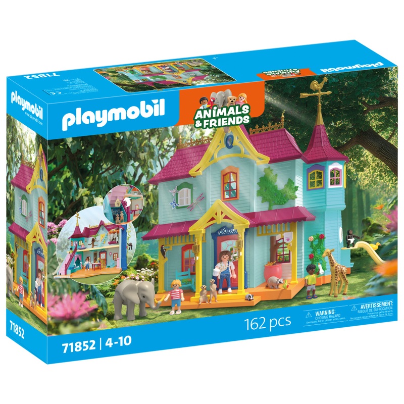 Playmobil - Animals & Friends 71852 Manoir Coloré des Animaux