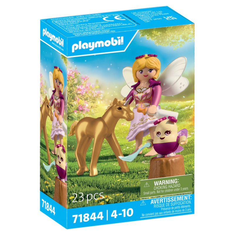 Playmobil - 71844 Poulain Licorne Doré avec Fée