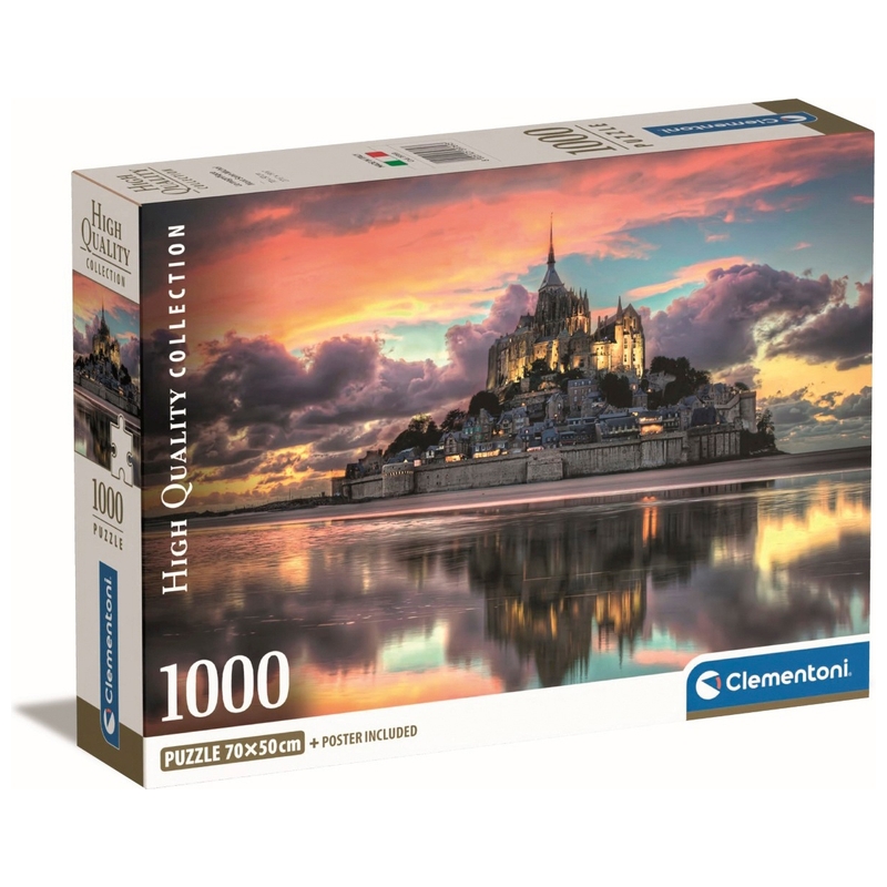Puzzle 1000 Pièces Mont Saint-Michel