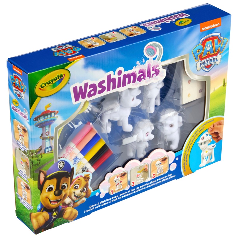 La Pat'Patrouille - Washimals Coffret 4 Animaux