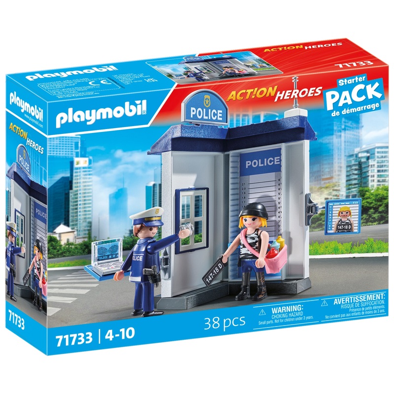 Playmobil - Action Heroes 71733 Salle d'Interrogatoire de Police