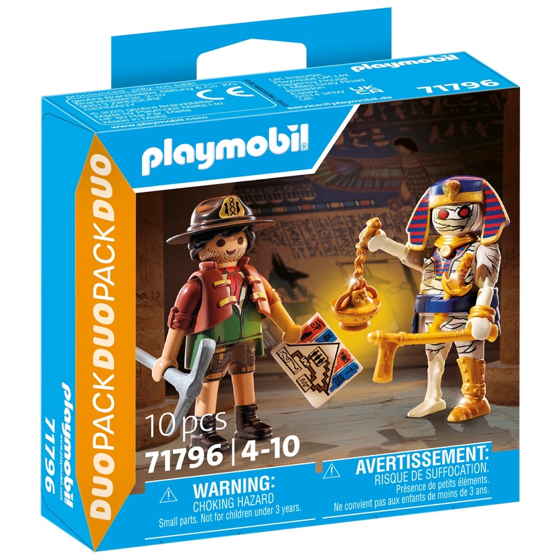 Playmobil - Duo 71796 Chasseur de Trésors avec Momie