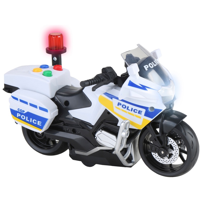 Politiemotor met Licht en Geluid