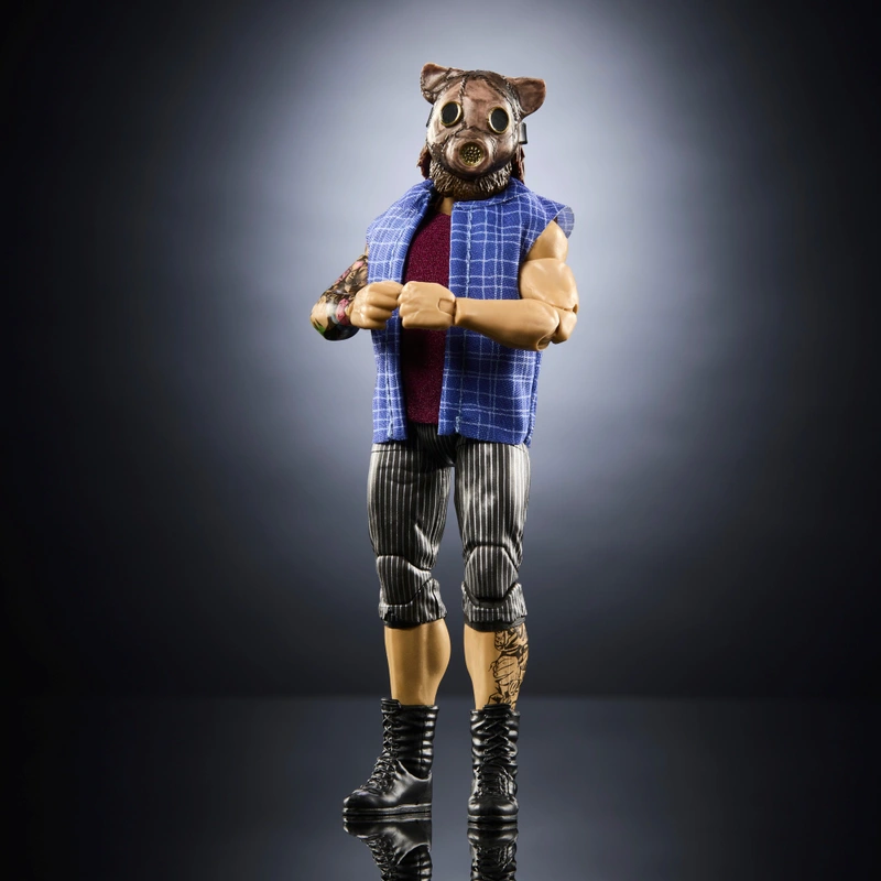 Articulated WWE Joe Gacy toy for collectors