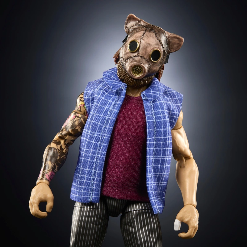 Side view of WWE Elite Series 120 Joe Gacy